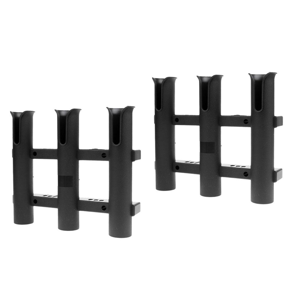 Black PP Fishing Rod Holder Ra - Fishing Equipment Storage ulasan dan harga