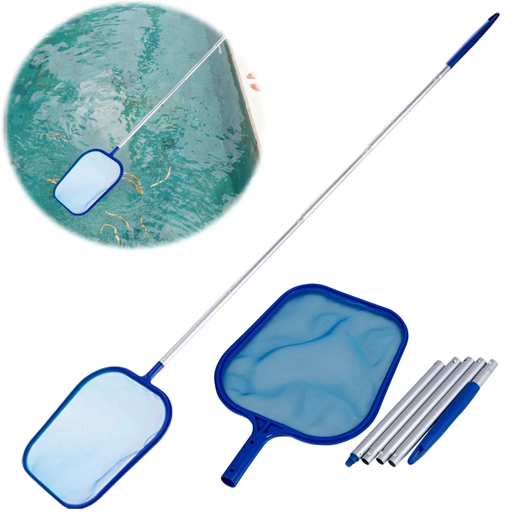 Swimming Pool Skimmer Net with - Landing Net Telescopic ulasan dan harga