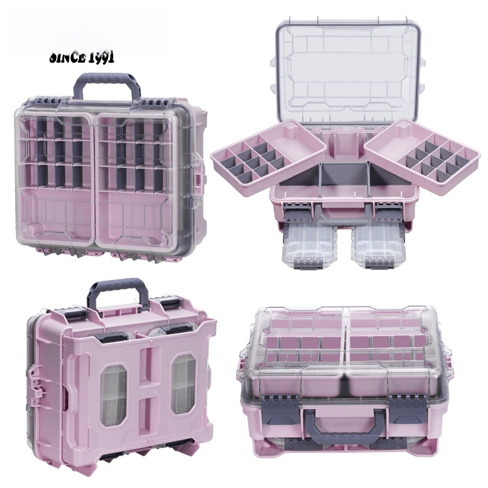 1pc Waterproof Double Layer Po - Fishing Equipment Storage ulasan dan harga