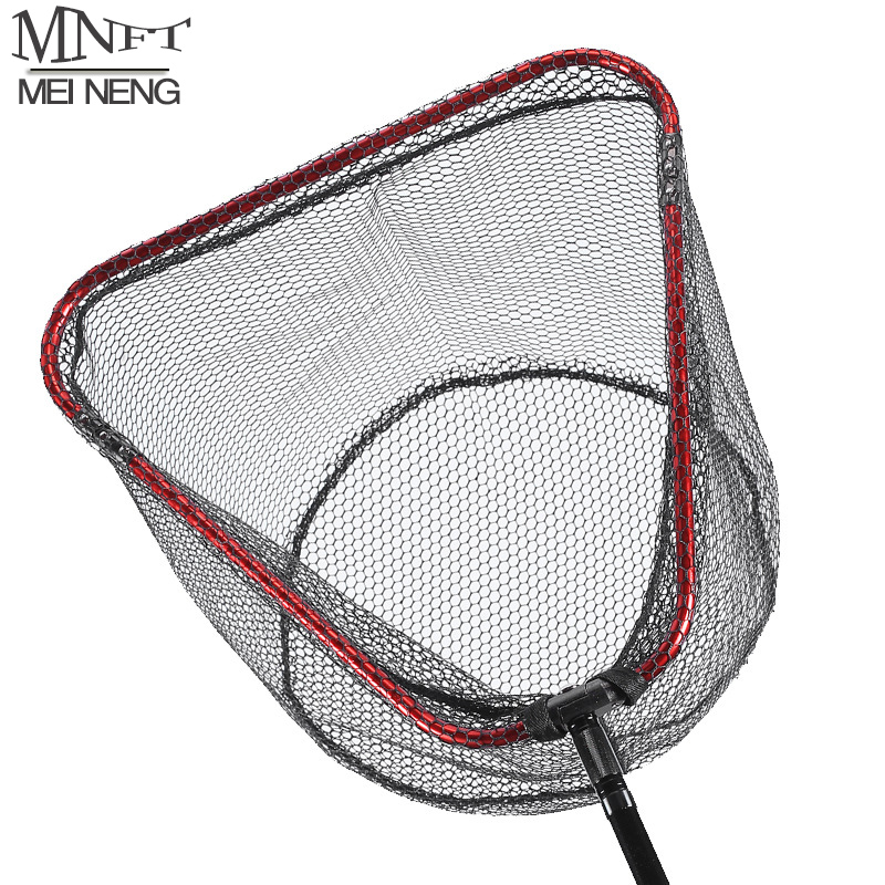 Aluminum Alloy Rubber Coated F - Landing Net Telescopic ulasan dan harga