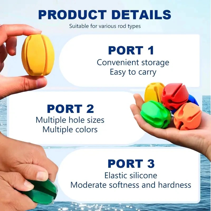 6/12/18Pcs Rod Protection Cove - Fishing Equipment Storage ulasan dan harga