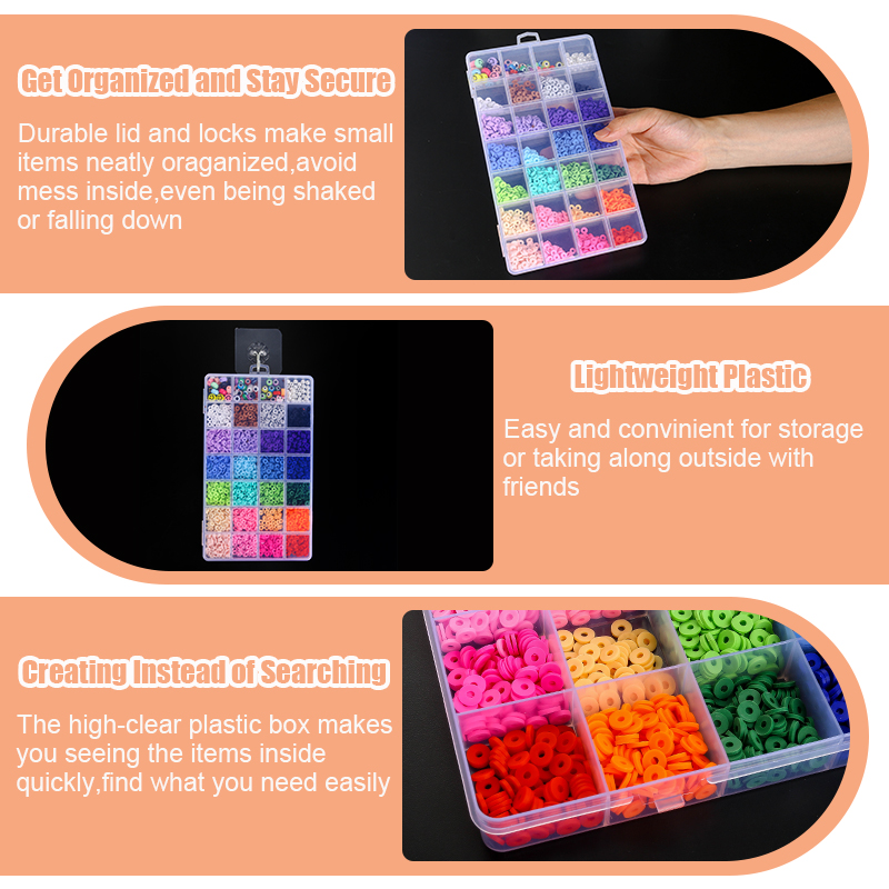 Plastic Clear Organizer Box Be - Fishing Equipment Storage ulasan dan harga
