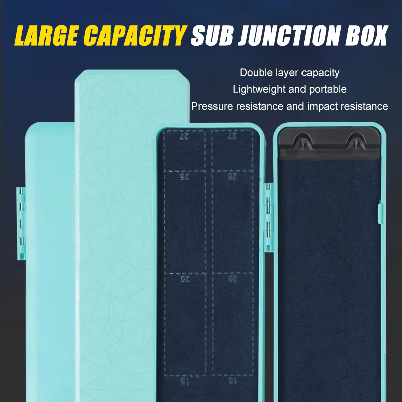 Mini Cable Box Simple Fishing  - Fishing Equipment Storage ulasan dan harga