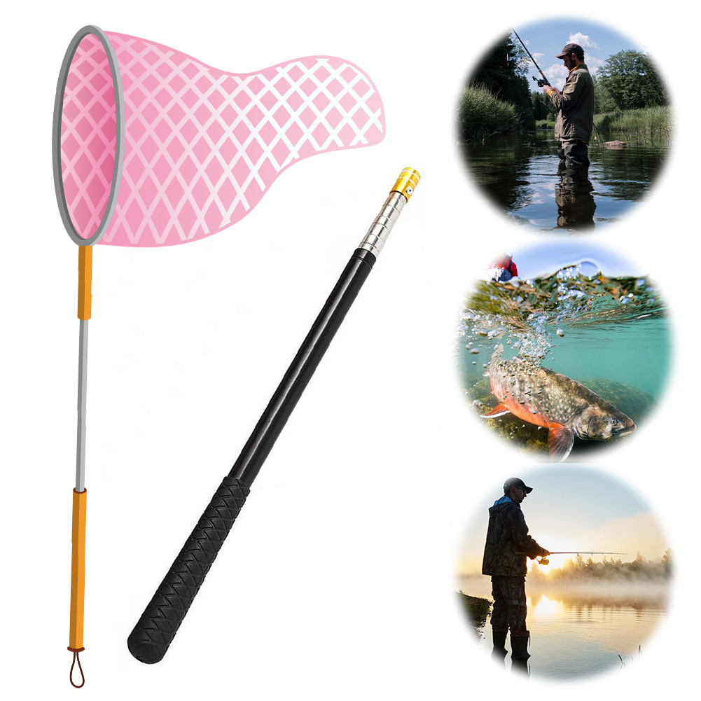 Retractable Telescopic Landing - Landing Net Telescopic ulasan dan harga