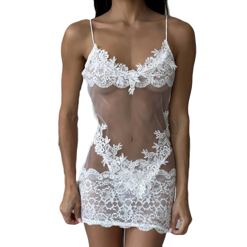 Sexy Lace Chemise Nightgown Wo - Waders ulasan dan harga