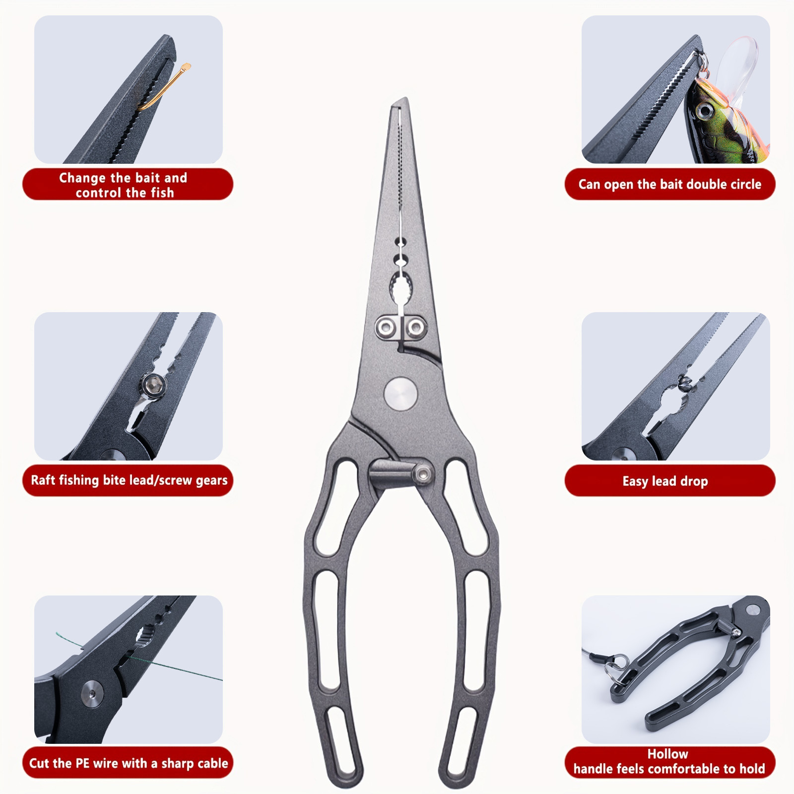 Fishing Pliers and Fish Grippe - Fishing Equipment Target ulasan dan harga